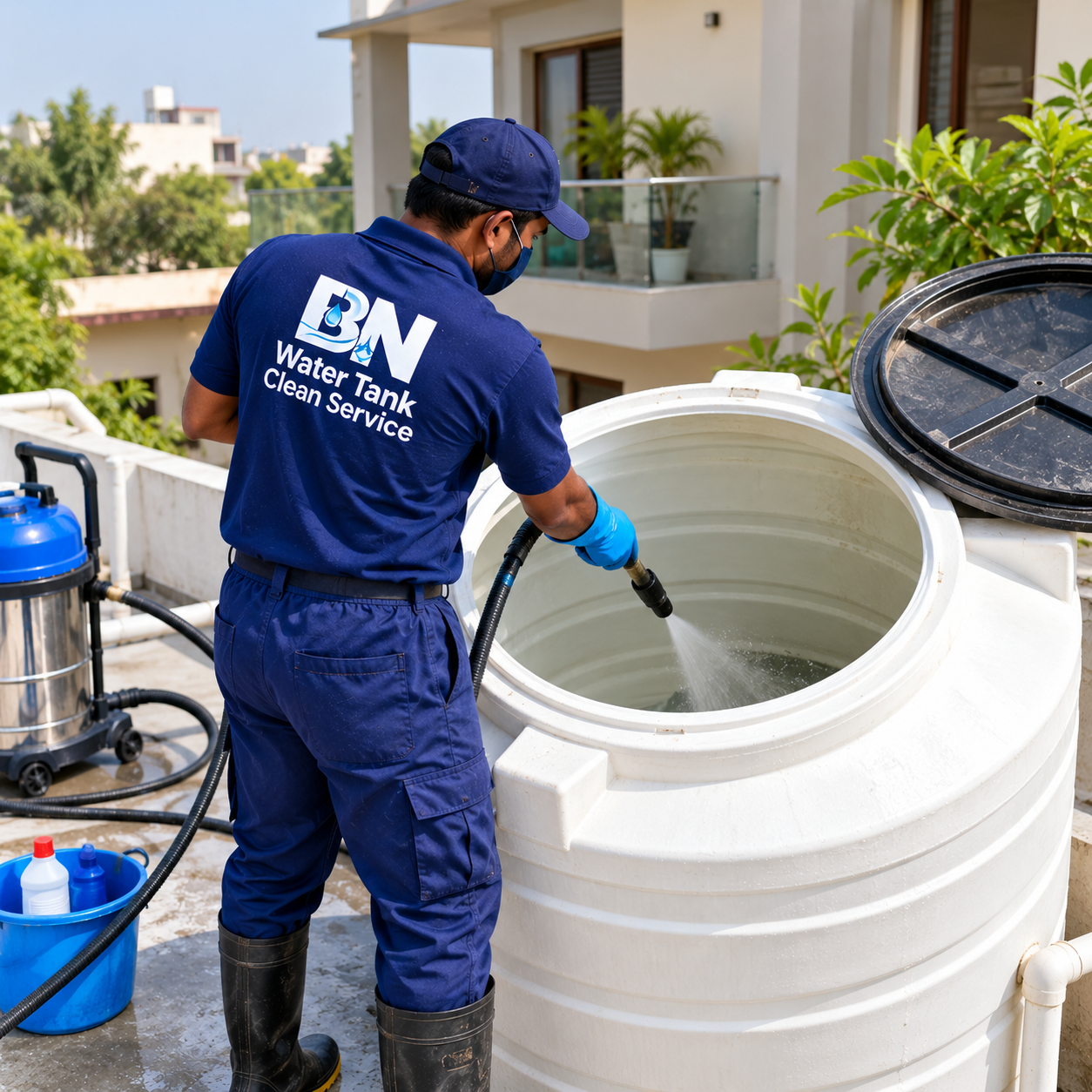Residential Tank Cleaning